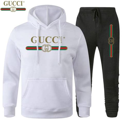 tuta gucci bianca uomo|Felpe e tute da uomo Gucci .